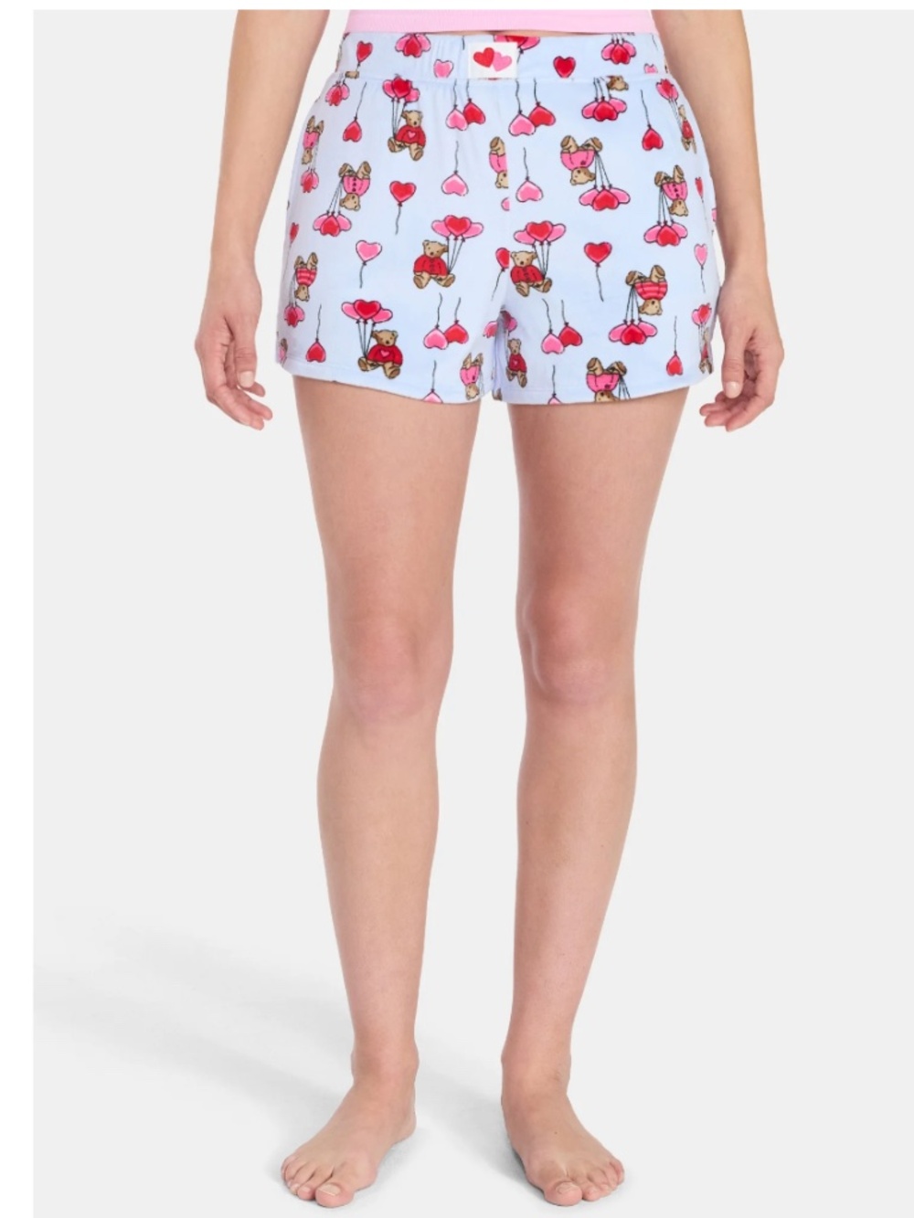 Way To Celebrate Women’s Heart Lounging Shorts Size 2X NWT